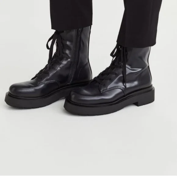 NWT H&M combat boots - Picture 4 of 6